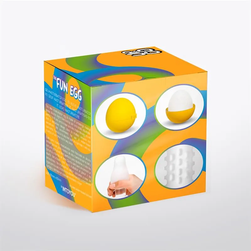 Ovo Masturbador Grovy UP&GO Amarelo — vista 3 de 3