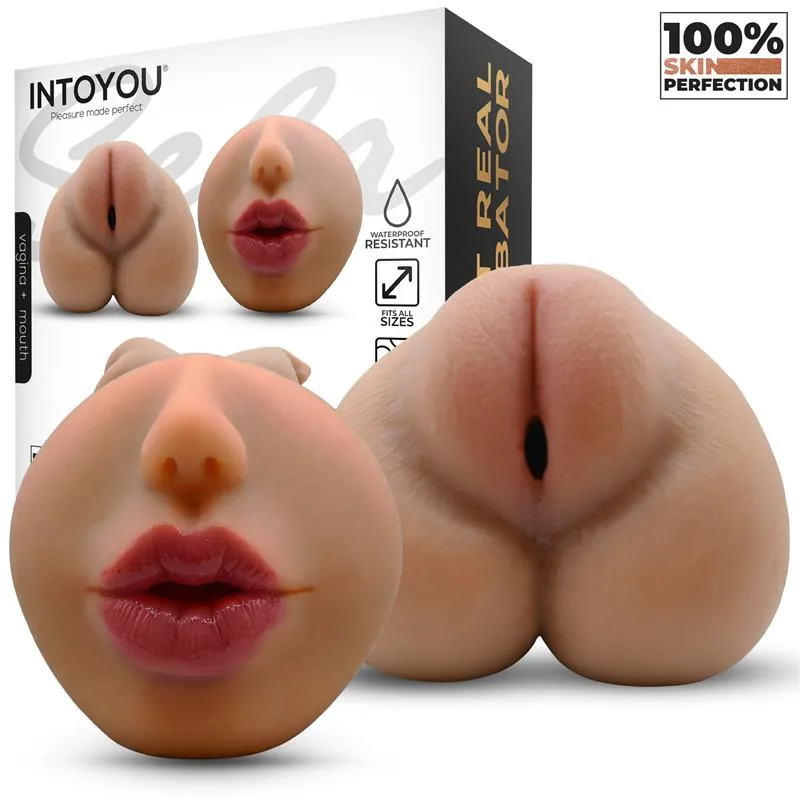 Masturbador Vagina e Boca Sela Realista LikeTrue 18 cm