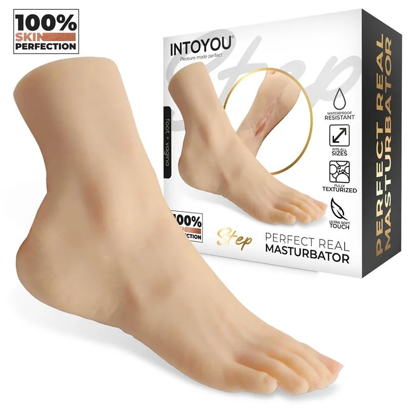 Masturbador Pé com Vagina Step LikeTrue 20 cm