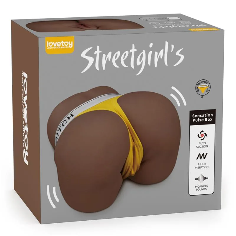 Masturbador Streetgirls Sensation Pulse com Vibração e Gemidos Lovetoy