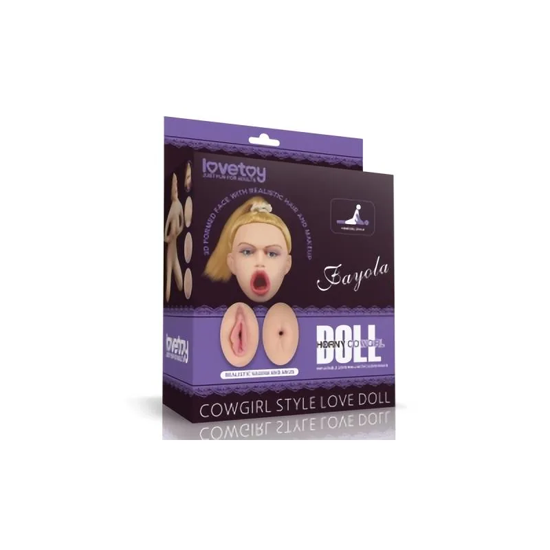 Boneca Insuflável Cowgirl Style Lovetoy 93 cm