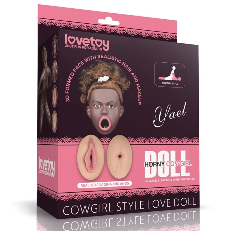Boneca Insuflável Cowgirl Style Lovetoy 98 cm