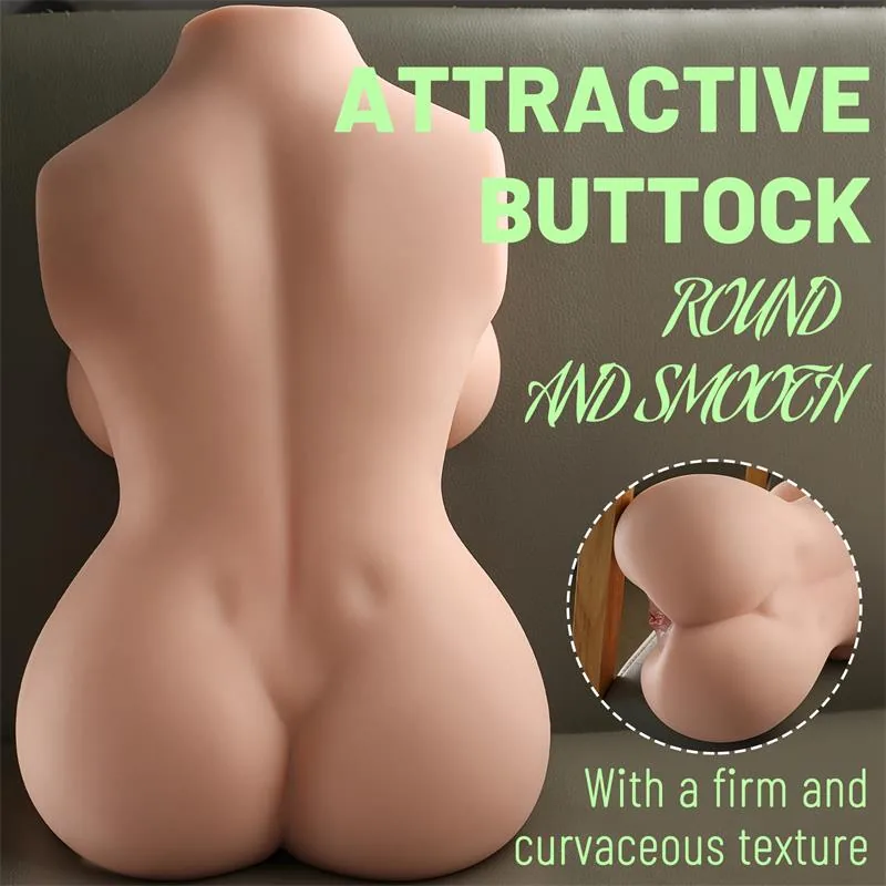 Masturbador Torso com Dupla Entrada Marita Xise 5,4 kg — vista 10 de 14