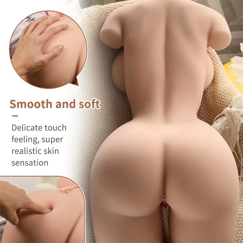 Masturbador Torso com Esqueleto Interno Brandi Xise 26 kg — vista 9 de 11