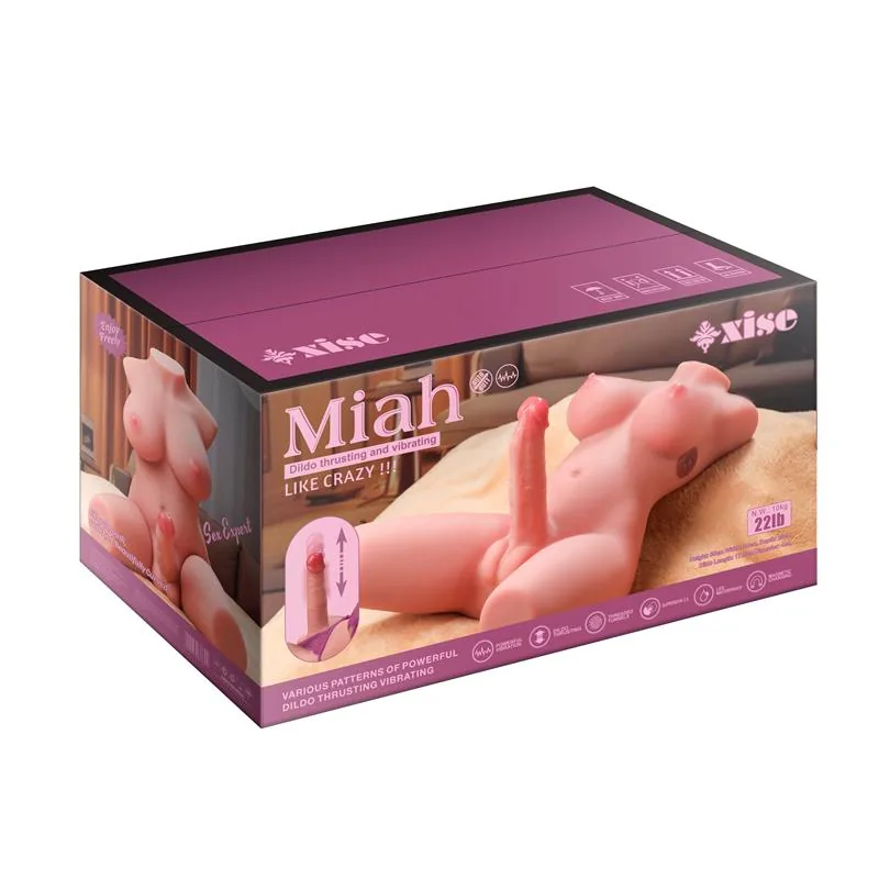 Masturbador Torso com Peito e Pénis Miah Xise 9,8 kg — vista 11 de 11