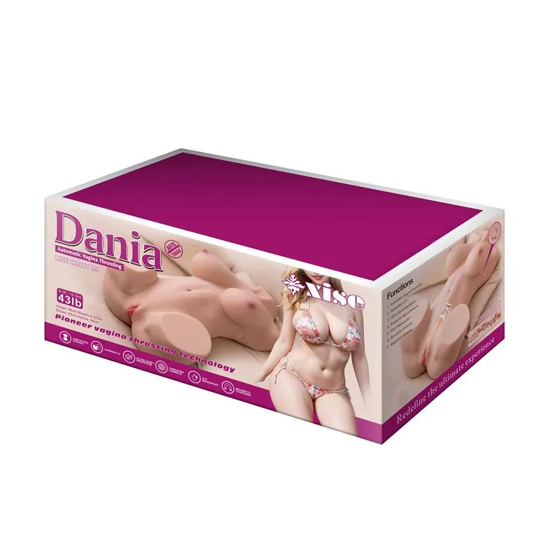 Masturbador Torso com Vaivém Dania Xise 19,5 kg — vista 16 de 17