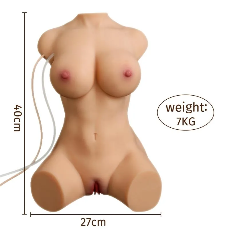 Masturbador Torso com Vibração e Sucção Merida Xise 7 kg — vista 10 de 10