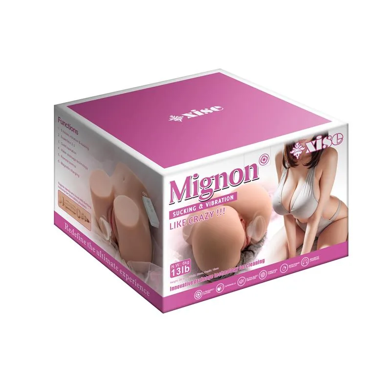 Masturbador Torso com Vibração e Sucção Mignon Xise 6,1 kg — vista 7 de 8