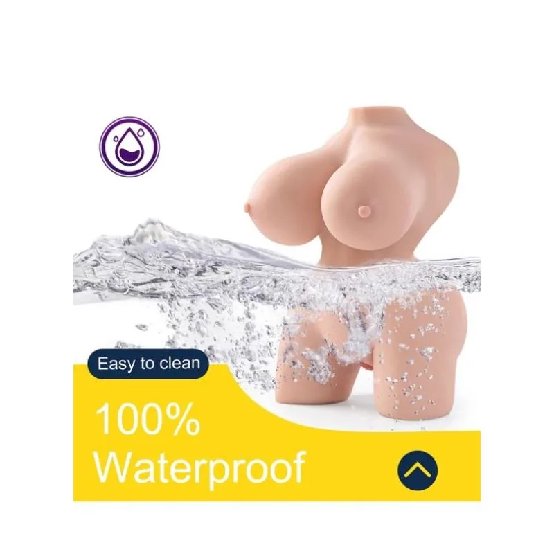 Masturbador Torso com Vibração Frieda Xise 4,2 kg — vista 3 de 5