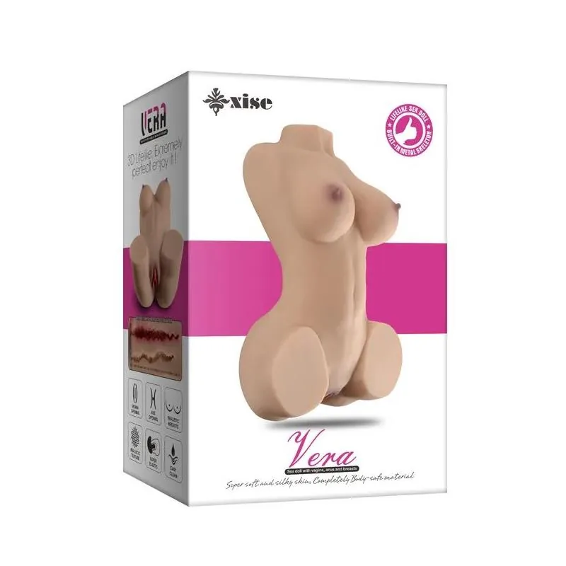 Masturbador Torso Realista Vera Xise 3,25 kg — vista 9 de 9