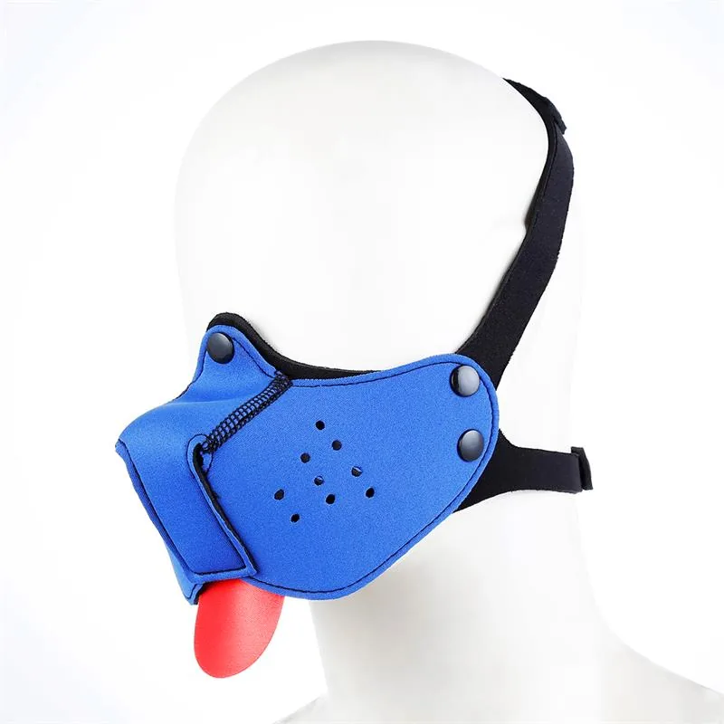 Focinheira de Cão em Neopreno A-Gusto Azul
