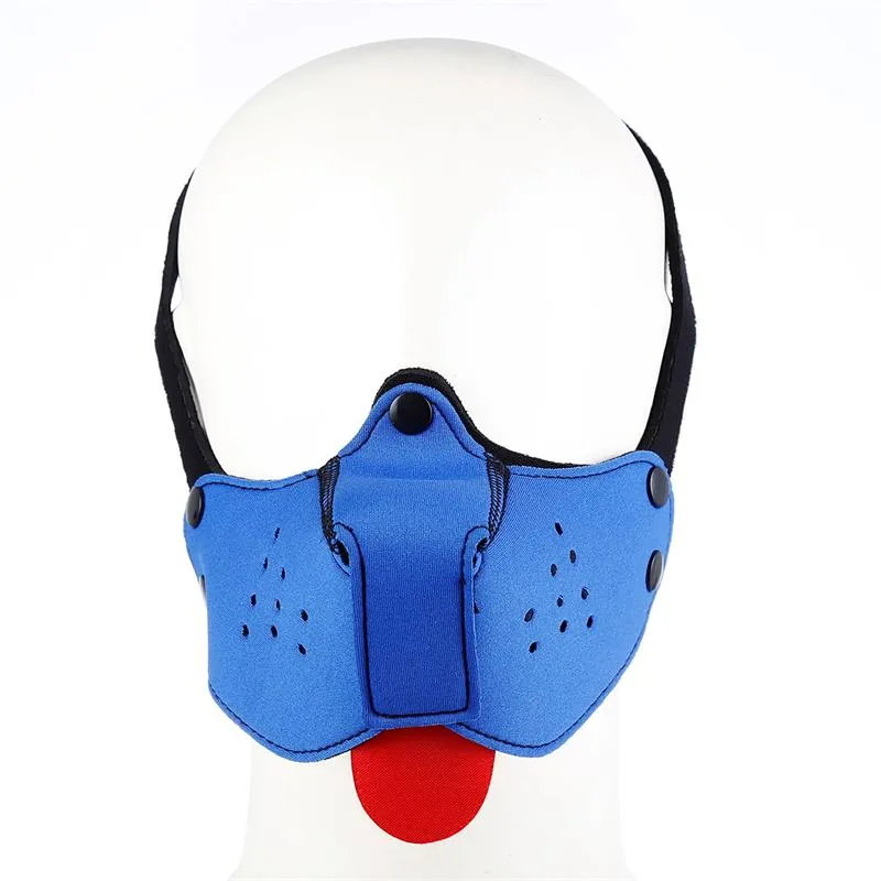 Focinheira de Cão em Neopreno A-Gusto Azul — vista 2 de 3