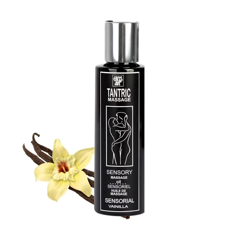 Óleo de Massagem Tântrica Aroma Baunilha Erosart 100 ml