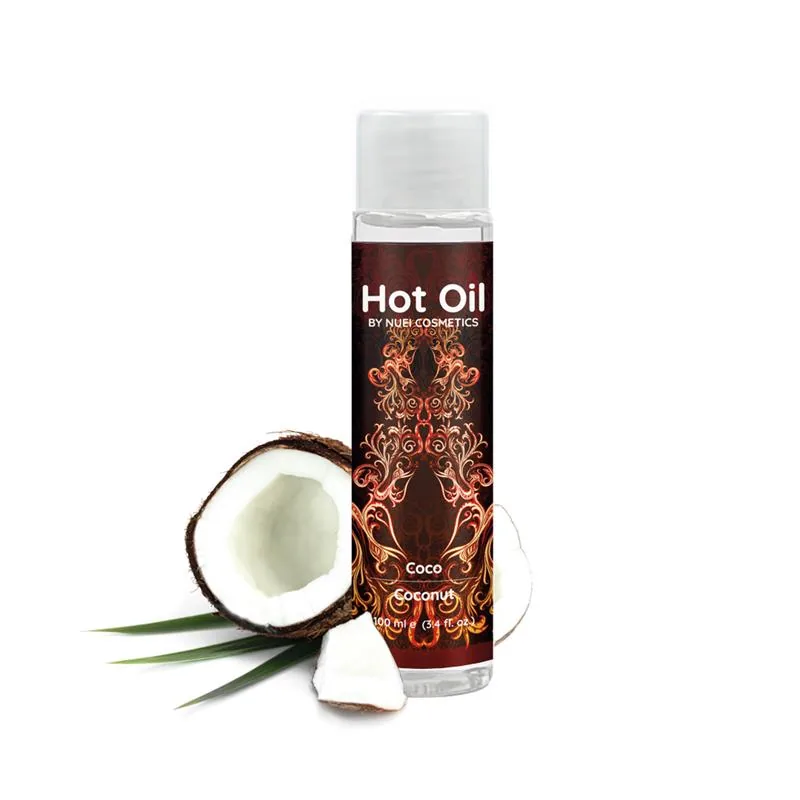 Óleo de Massagem Nuei Efeito Calor Coco 100 ml