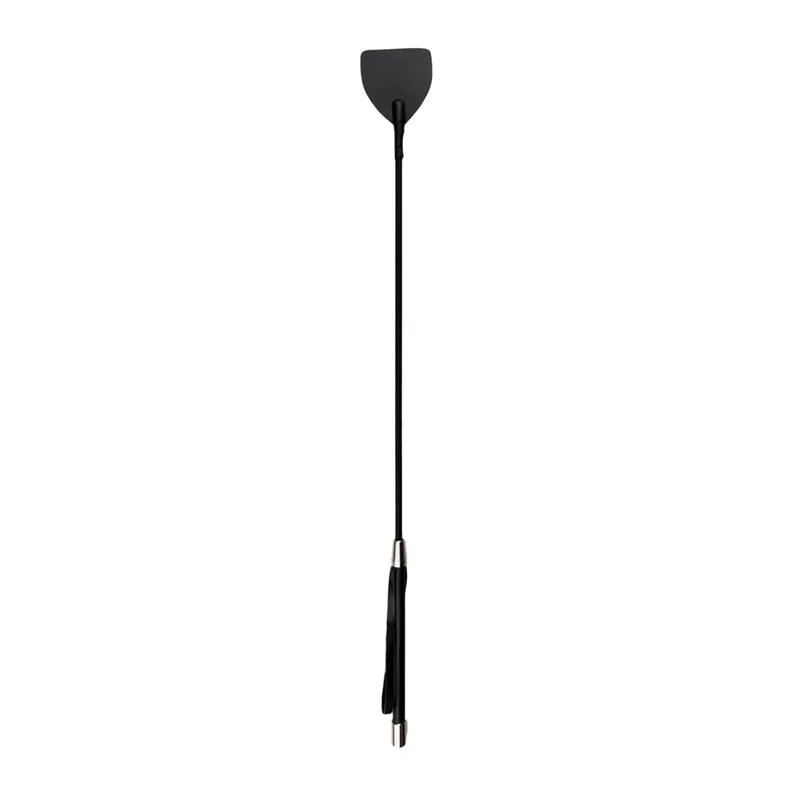 Chicote de Montar de Couro EasyToys Preto