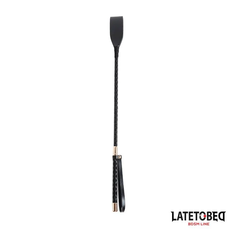 Chicote de Montar LateToBed 45 cm Preto e Dourado