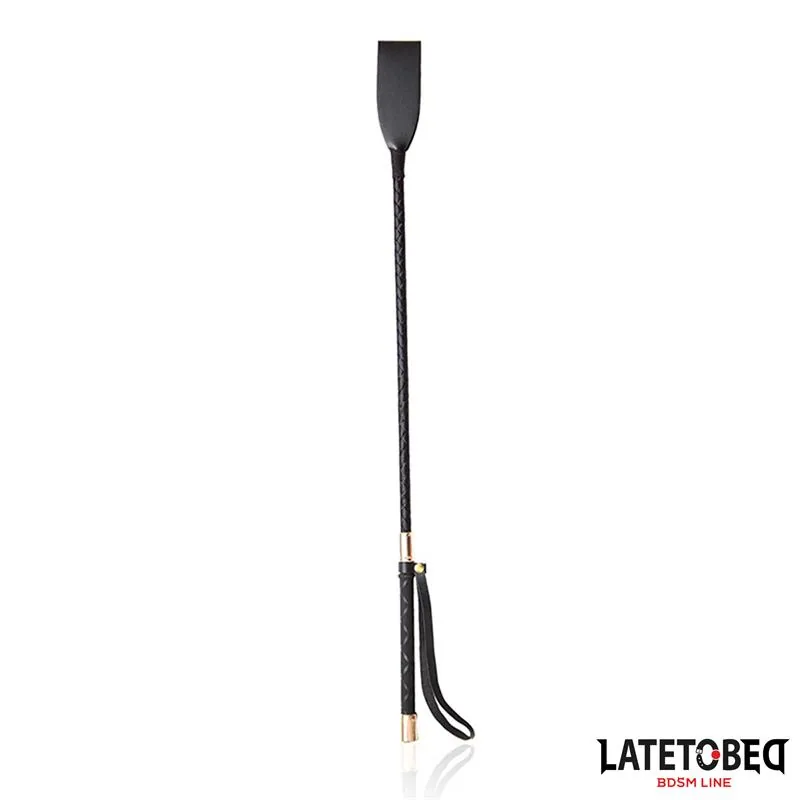 Chicote de Montar LateToBed 60 cm Preto e Dourado