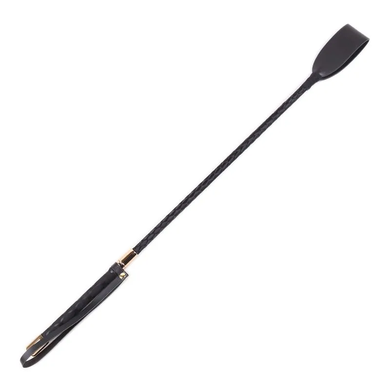 Chicote de Montar de Metal Preto e Dourado LateToBed