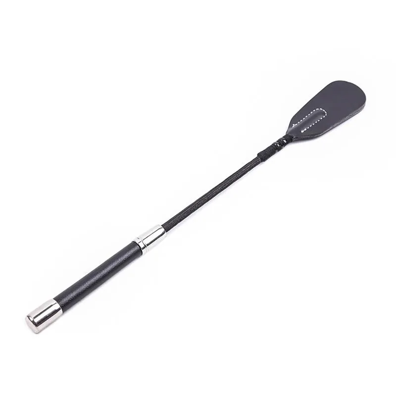 Chicote de Montar Oval com Detalhes Prateados LateToBed 35 cm