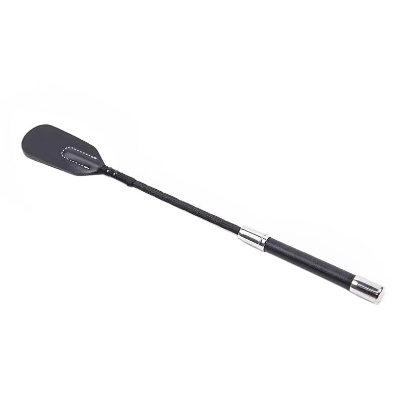 Chicote de Montar Oval com Detalhes Prateados LateToBed 35 cm — vista 2 de 3