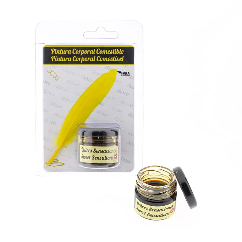 Pintura Corporal Comestível Taloka Caramelo