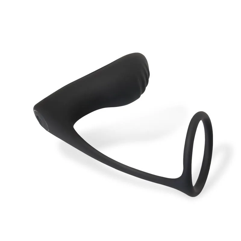 Plug Anal Ammolite com Vibração e Anel para Testículos Afterdark — vista 3 de 4