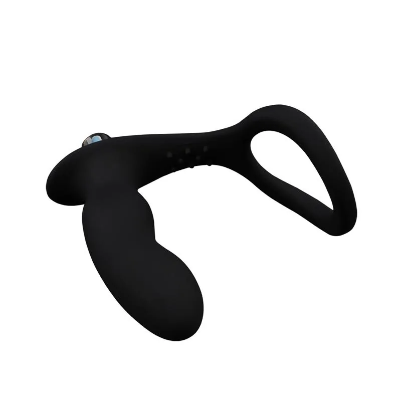 Plug Anal com Anel para o Pénis Preto Chisa — vista 8 de 11