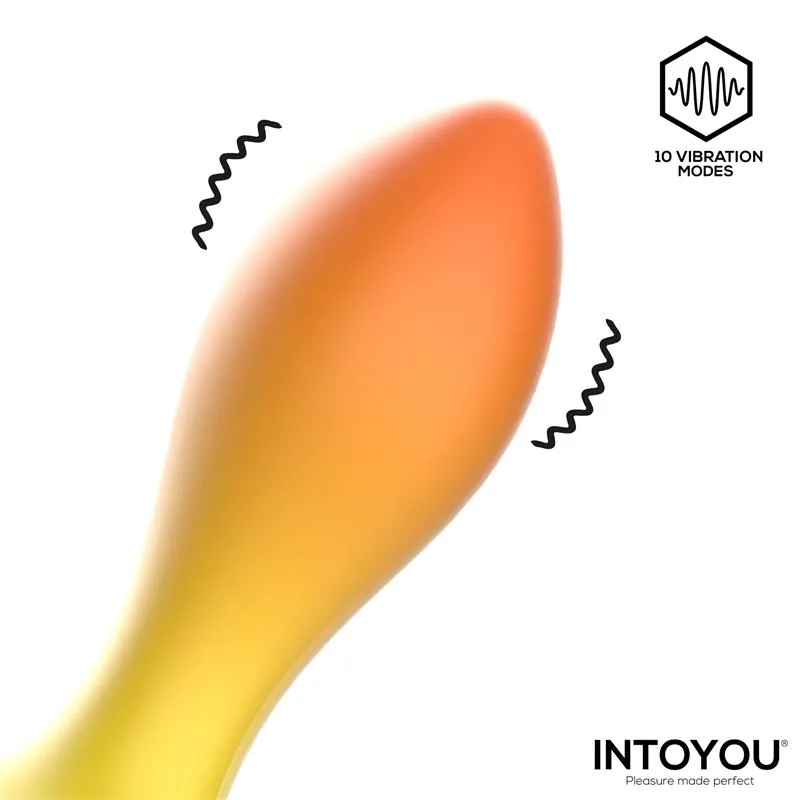 Plug Anal Auria com Vibração e Comando à Distância Intoyou — vista 3 de 9