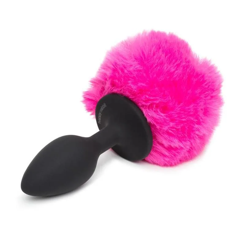 Plug Anal com Cauda Rosa Happy Rabbit Pequeno — vista 2 de 4