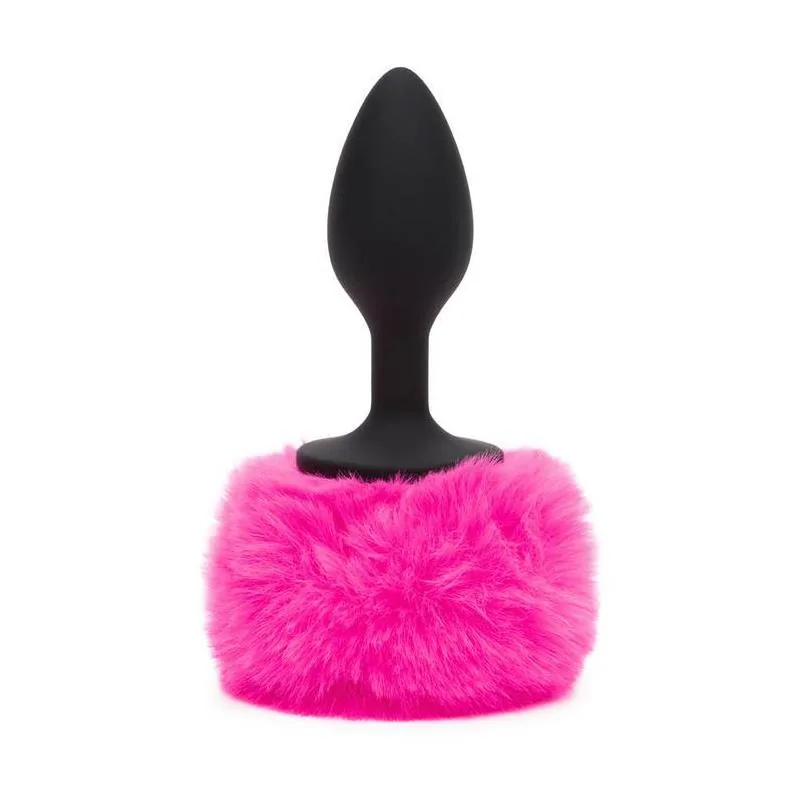 Plug Anal com Cauda Rosa Happy Rabbit Pequeno — vista 3 de 4