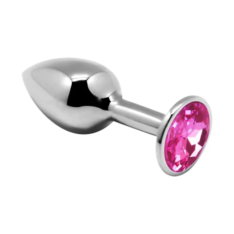 Plug Anal com Joia Rosa Alive Tamanho L