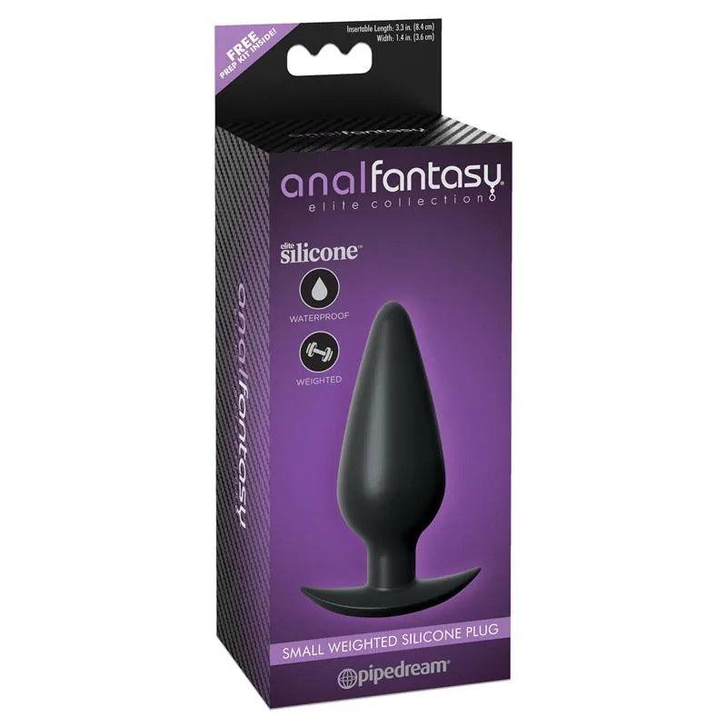 Plug Anal com Peso Interno Anal Fantasy Elite Preto — vista 2 de 3