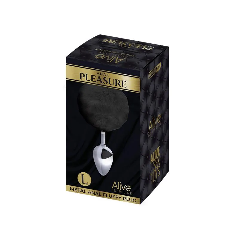 Plug Anal com Pompom Alive Tamanho L — vista 2 de 2