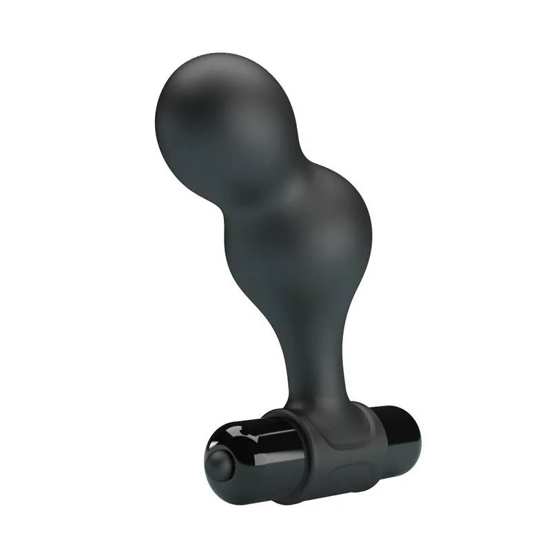 Plug Anal com Vibração e Duplo Bolbo Mr Play — vista 3 de 9