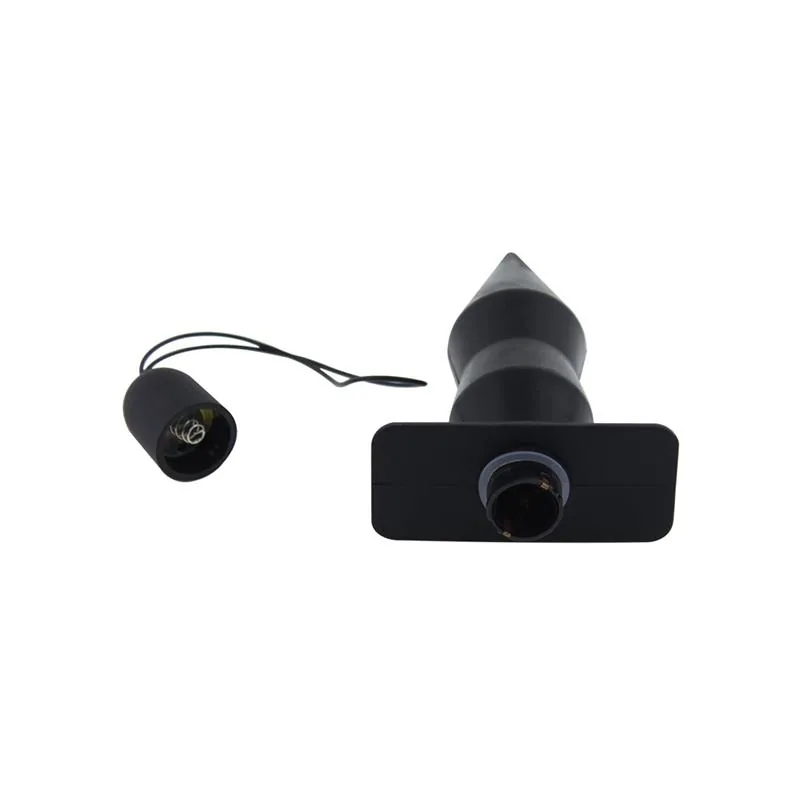 Plug Anal com Vibração e Comando à Distância — Preto — vista 3 de 3