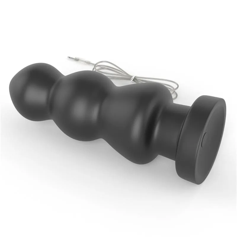 Plug Anal com Vibração King Sized 7.8 — Preto — vista 3 de 3