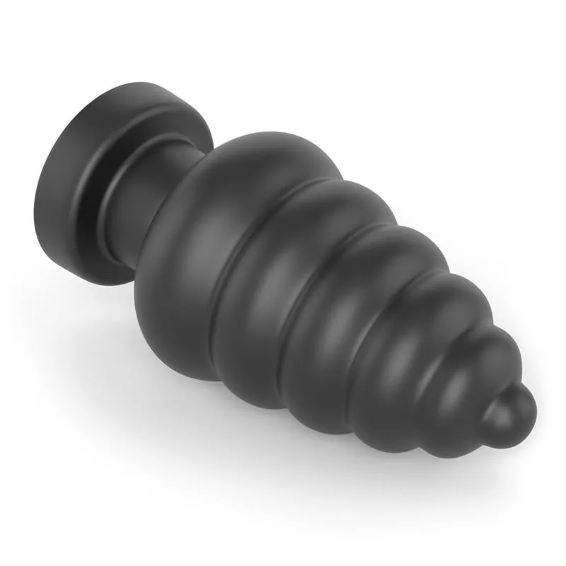 Plug Anal com Vibração King Sized 7 — Preto — vista 3 de 3