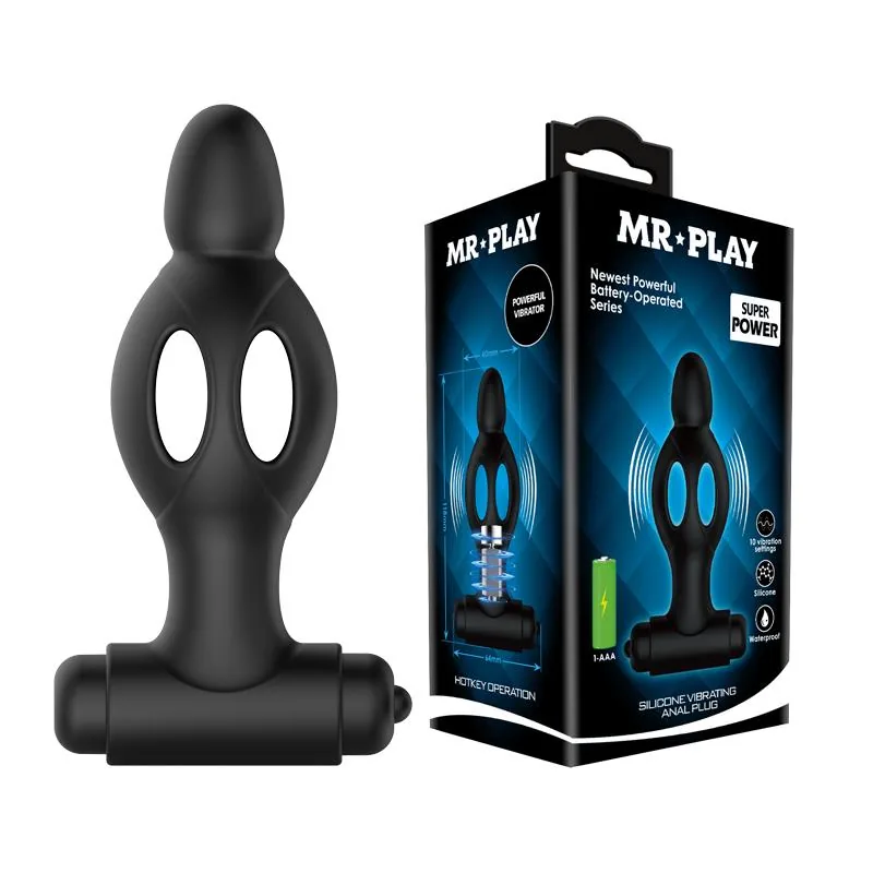 Plug Anal com Vibração Mr Play — vista 7 de 7