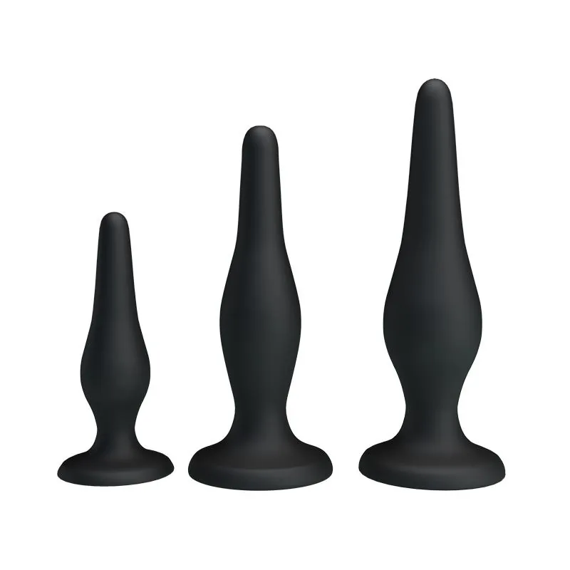 Plug Anal Conjunto de 3 Prettylove