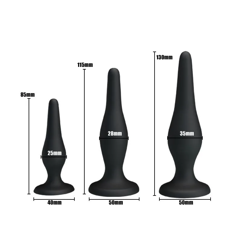 Plug Anal Conjunto de 3 Prettylove — vista 7 de 8