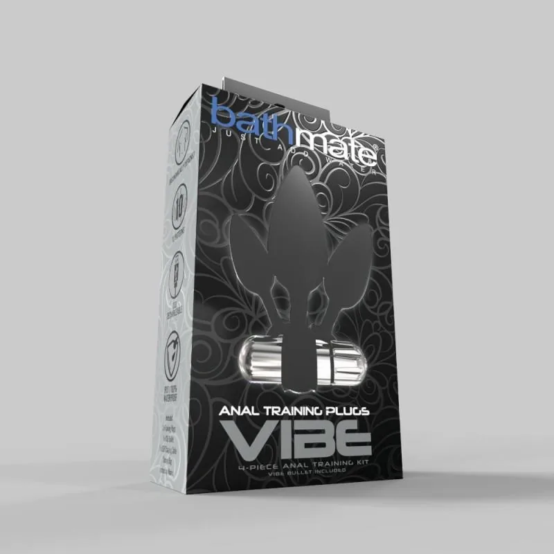 Plug Anal Conjunto de Treino 4 Peças com Vibração Bathmate — vista 6 de 6