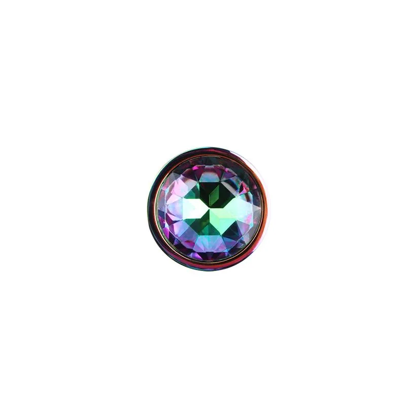 Plug Anal de Metal com Joia Circular Chisa — vista 3 de 5