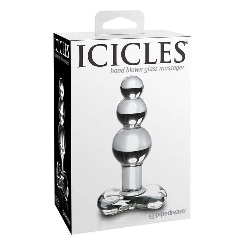 Plug Anal de Vidro No. 47 Icicles — vista 4 de 5