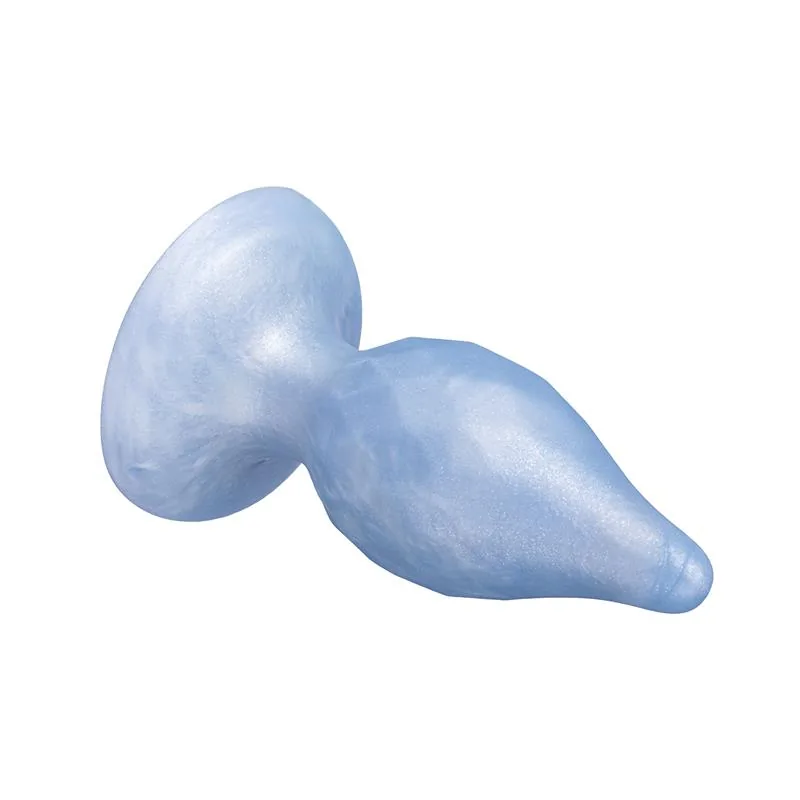 Plug Anal Diamond Fantasy em Silicone Líquido Silexd — vista 2 de 5