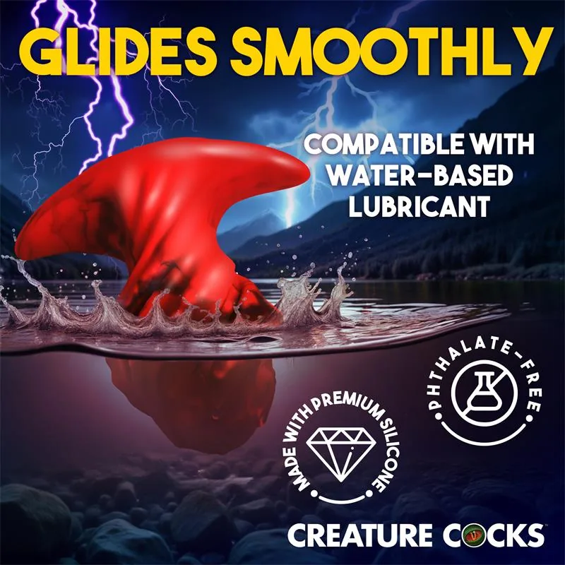 Plug Anal Dragonspawn Silicone Creature Cocks Tamanho L — vista 9 de 11