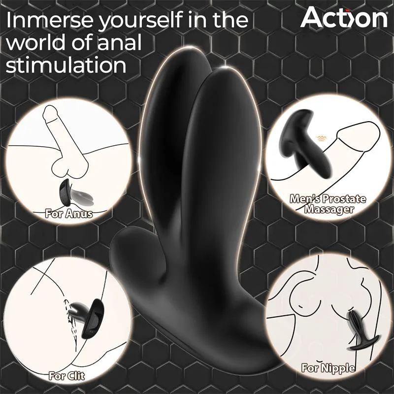 Plug Anal Expansível Pinsy com Comando à Distância Action — vista 7 de 13