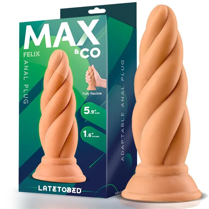 Plug Anal Felix Adaptável Max & Co Cor Natural