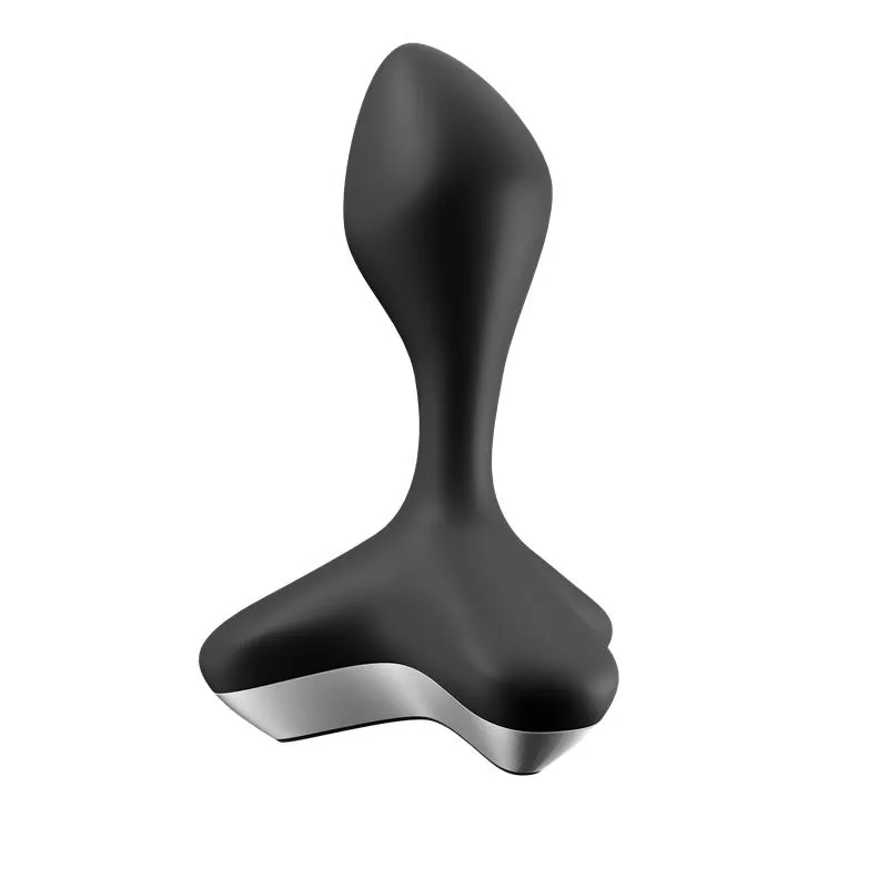 Plug Anal Game Changer com Vibração Satisfyer Preto — vista 4 de 8