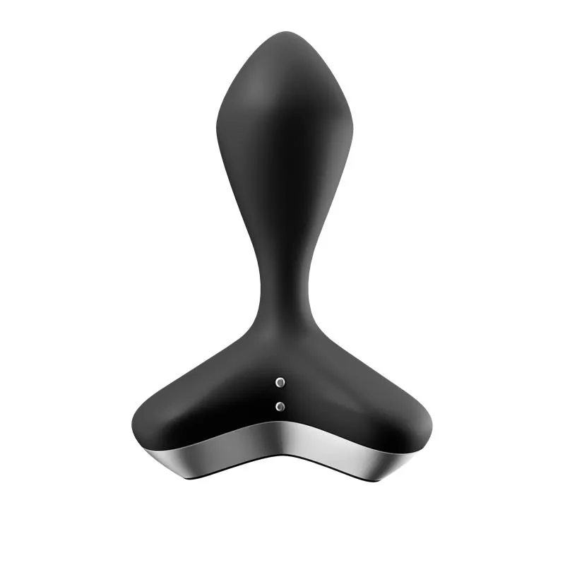 Plug Anal Game Changer com Vibração Satisfyer Preto — vista 5 de 8