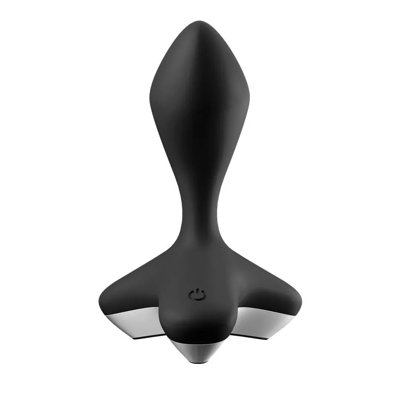 Plug Anal Game Changer com Vibração Satisfyer Preto — vista 6 de 8